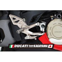 AELLA Riding Step Kit (Rearsets) TEAM KAGAYAMA SP EDITION for the Ducati Panigale V4 (2025+) AELLA Riding Step Kit (Rearsets) TEAM KAGAYAMA SP EDITION for the Ducati Panigale V4 (2025+)